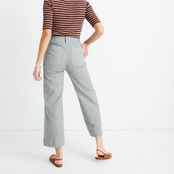 Madewell Emmett Wide-Leg Crop Pants - Picture 3 of 10